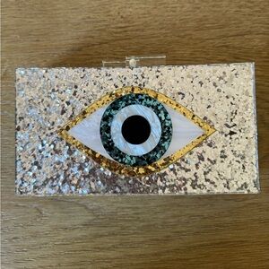 Evil Eye Sparkle Clutch